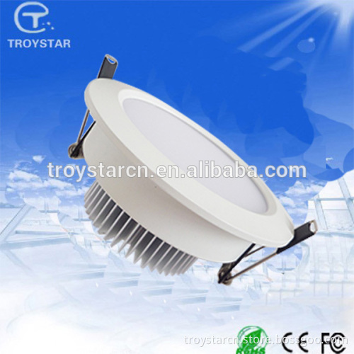 3w led spot light ceiling cut 75mm led downlight white housing 2700k